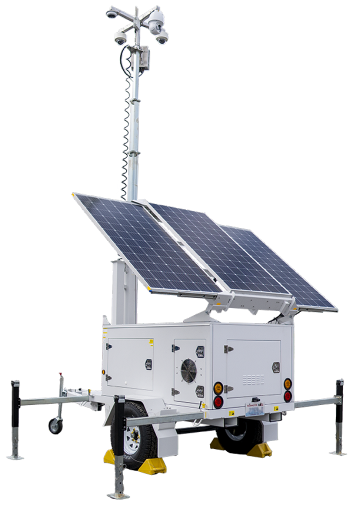 Mobile Surveillance Trailers Pacific Northwest CCTV Trailers